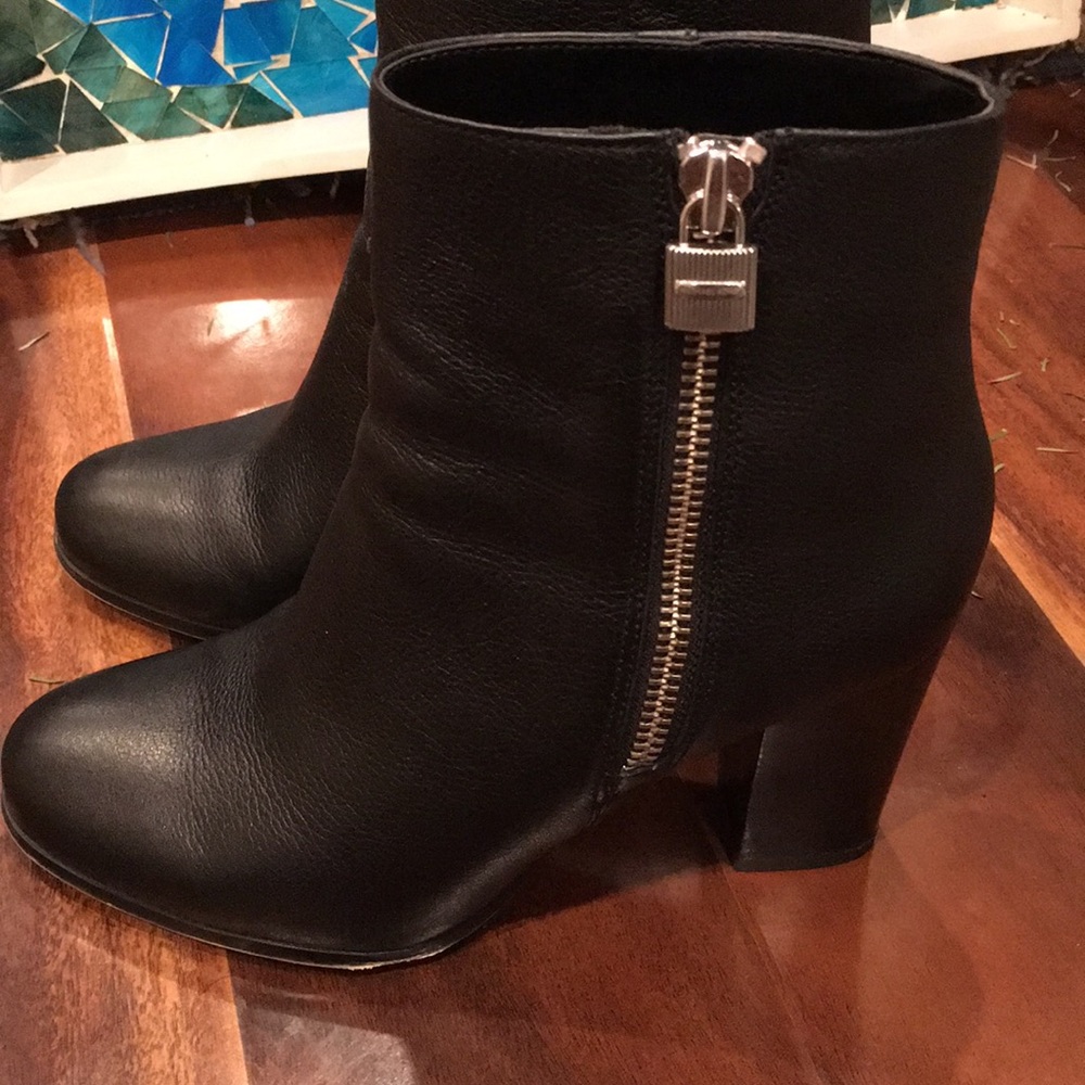 Black Michael Kors booties
